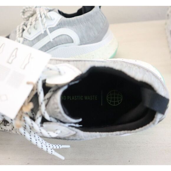 adidas x Stella McCartney Women Sz 8 Gray Heather Outdoorboost 2.0 Sneakers - Picture 12 of 15